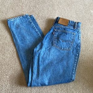 Vintage style 531 blue Levi’s straight leg jeans